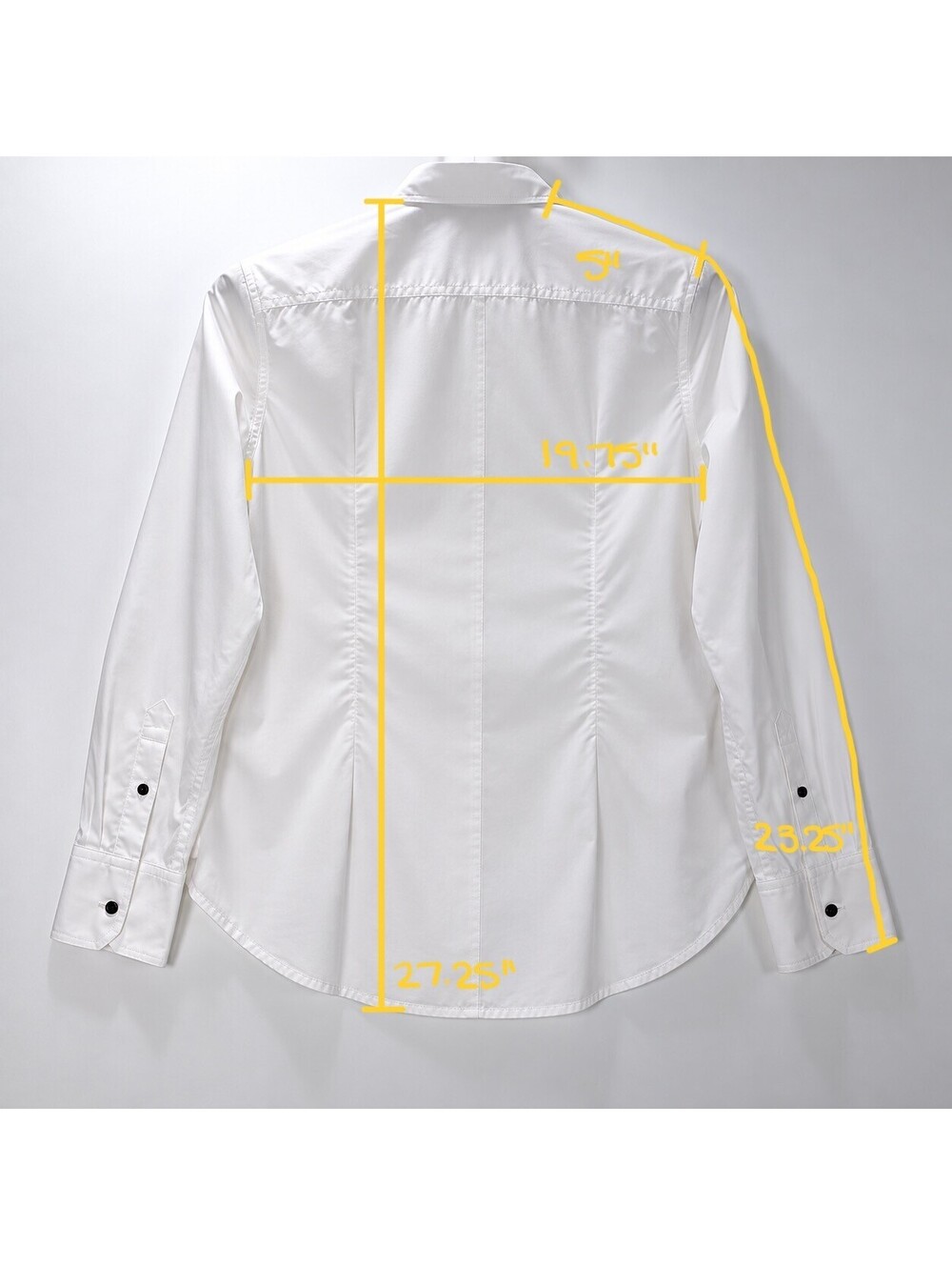 J.Crew White Slim-Fit Poplin Tuxedo Shirt - 4 - Picture 7 of 7